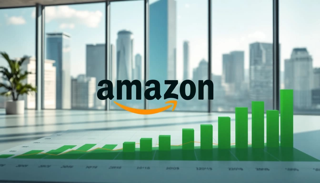 Visual representation of an engaging amazon company overview illustrating growth and professionalism.