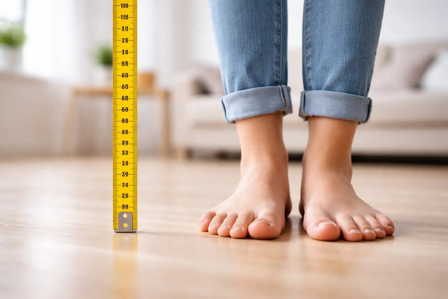 160 cm to feet