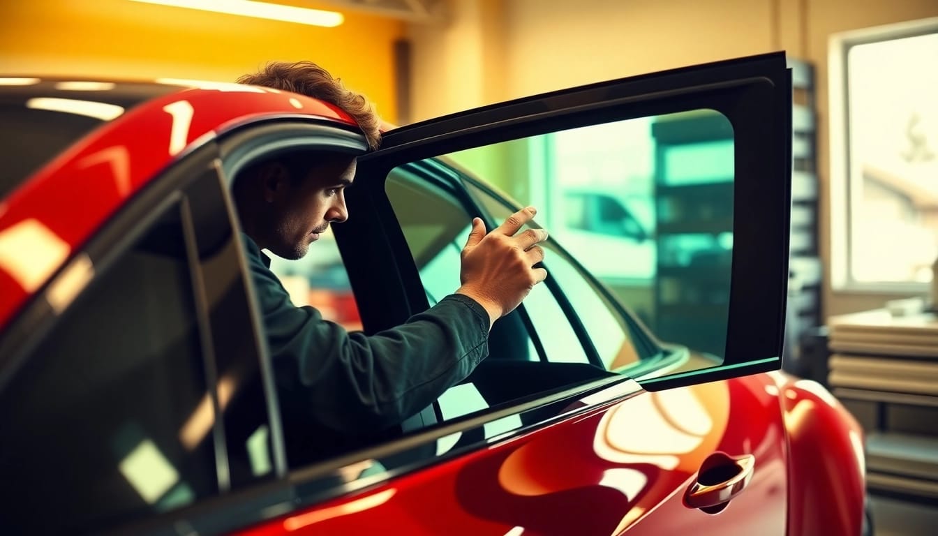 Apply window tinting Cleveland TN for a sleek, professional automotive look.