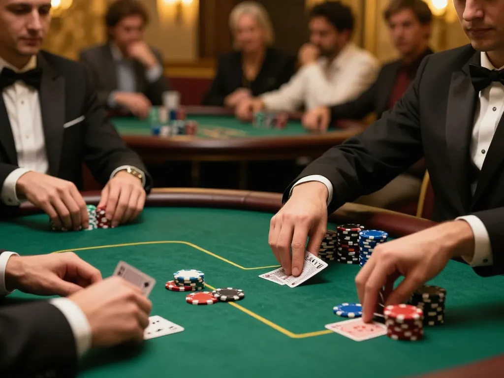 Experience the excitement of Domino88 link alternatif with strategic poker gameplay and vibrant casino atmosphere