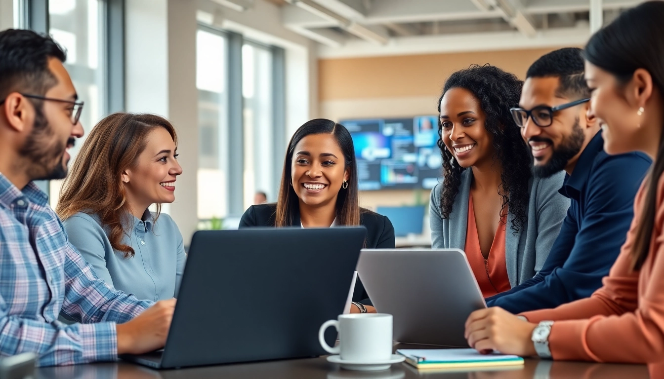 Engage with the AI assistant for enterprise teams enhancing collaboration in a professional office.