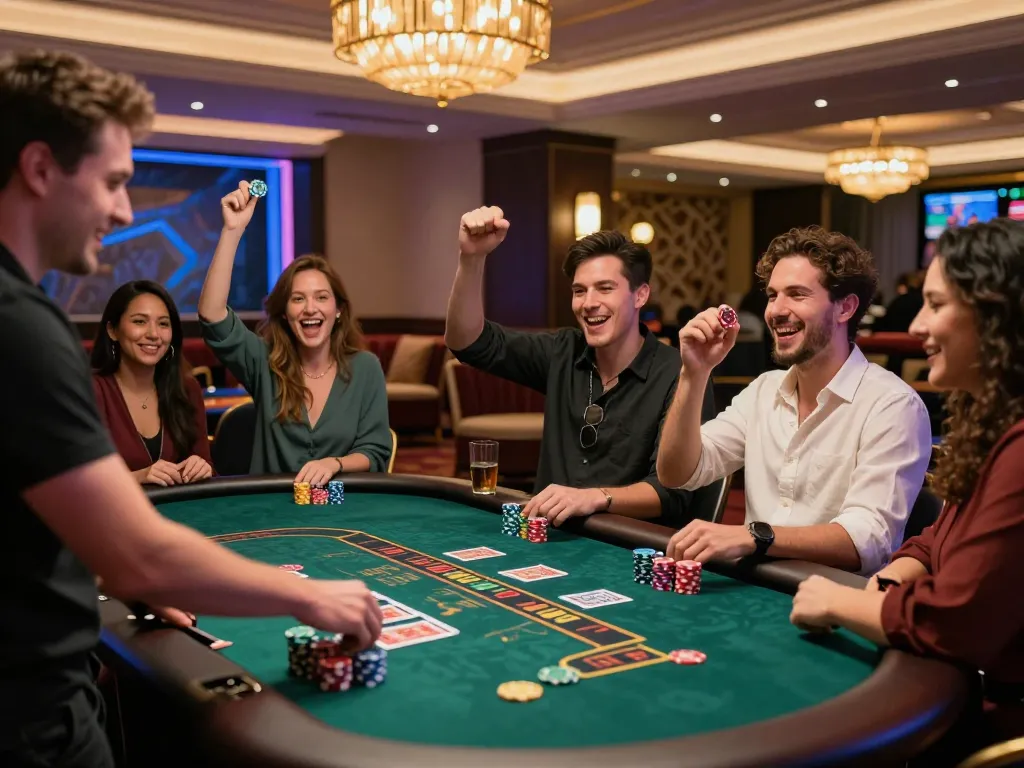 Engaging live casino gaming experience at https://bong99.pro/, showcasing players enjoying games and the vibrant atmosphere.