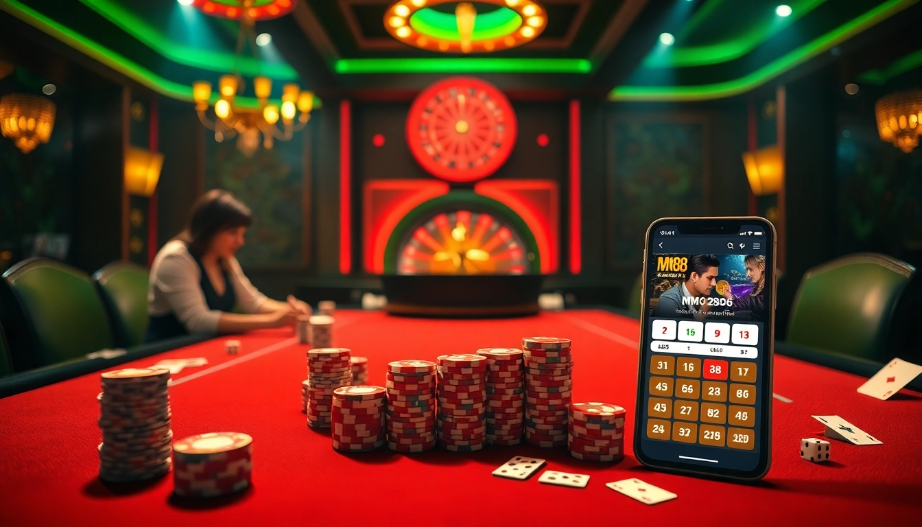 Experience the thrill at MM88 with exciting casino games and vibrant poker tables
