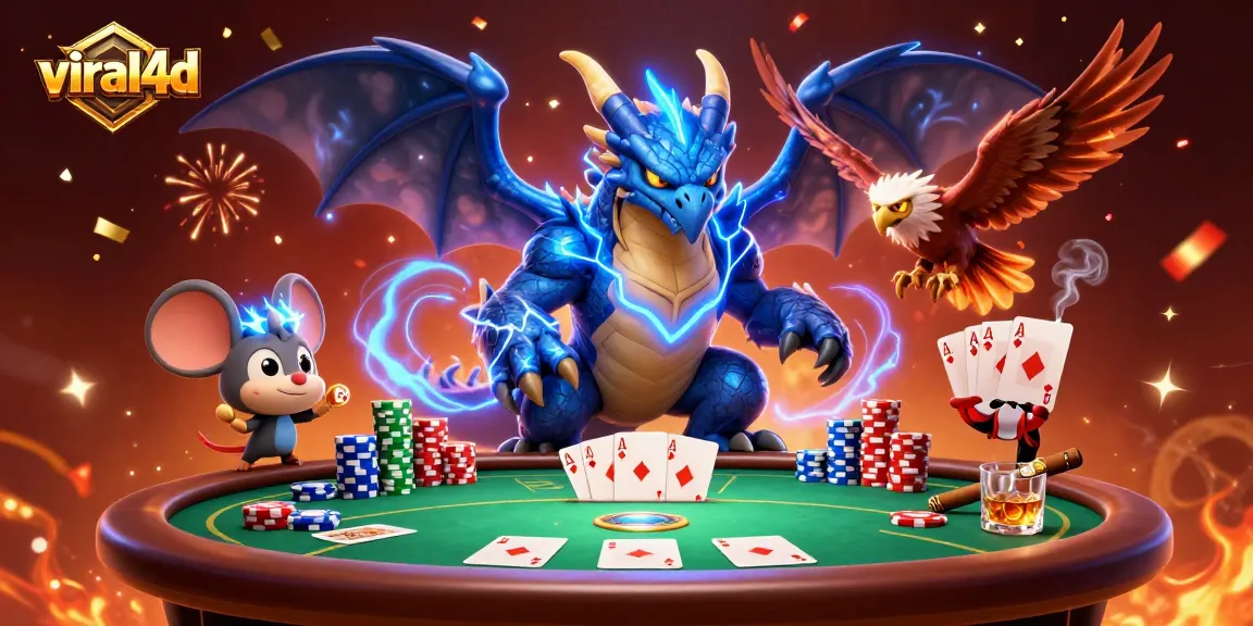 Win big with viral4d as you master poker strategies amidst electrifying casino action.