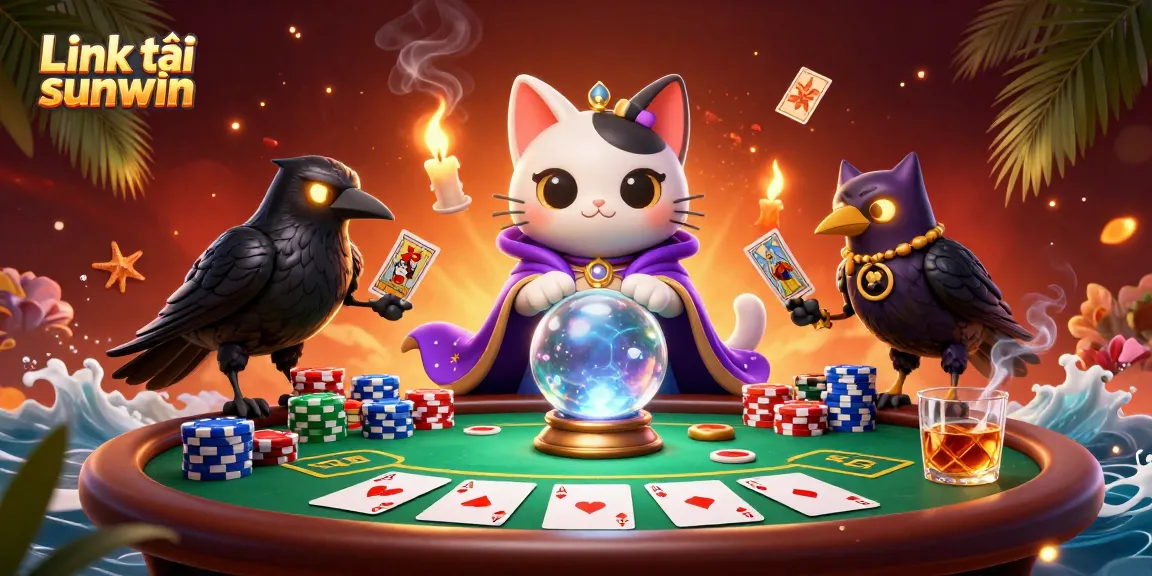 Engage in thrilling gameplay with Link tải sunwin, featuring mystical characters and vibrant casino elements.
