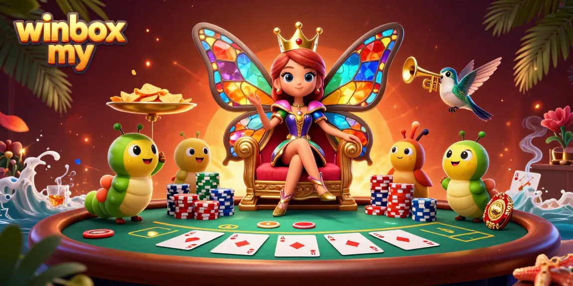 Experience the thrilling world of winbox my with vibrant casino elements and immersive characters.