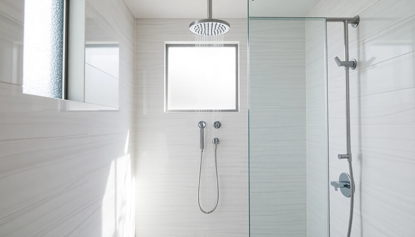 Explore elegant showers au with sleek design and modern fixtures in a stylish bathroom.