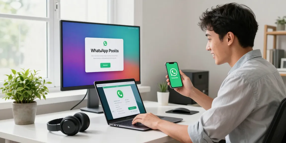 Guide on WhatsApp下載 installation in a modern workspace with a professional demonstrating the process.
