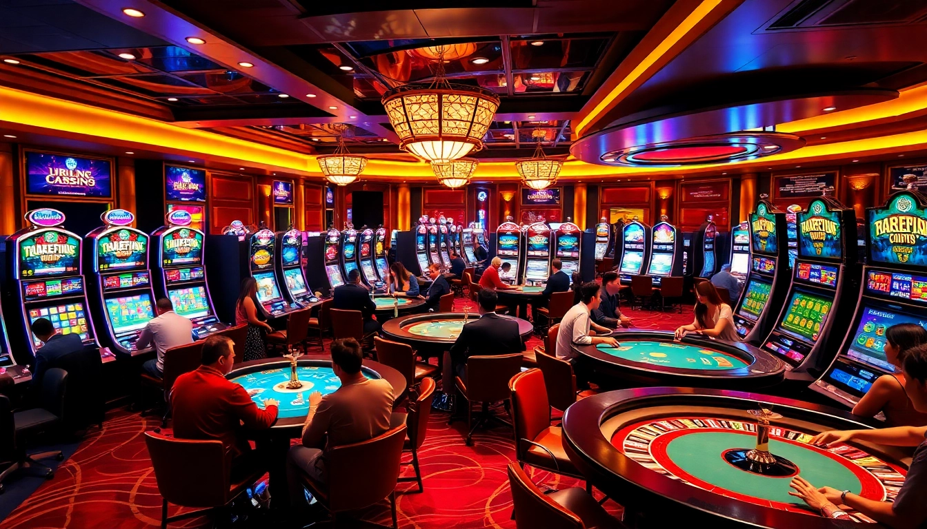 Vivez des sensations fortes et de l'excitation dans un casino en ligne avec des salles de jeux vibrantes et des joueurs captivants.