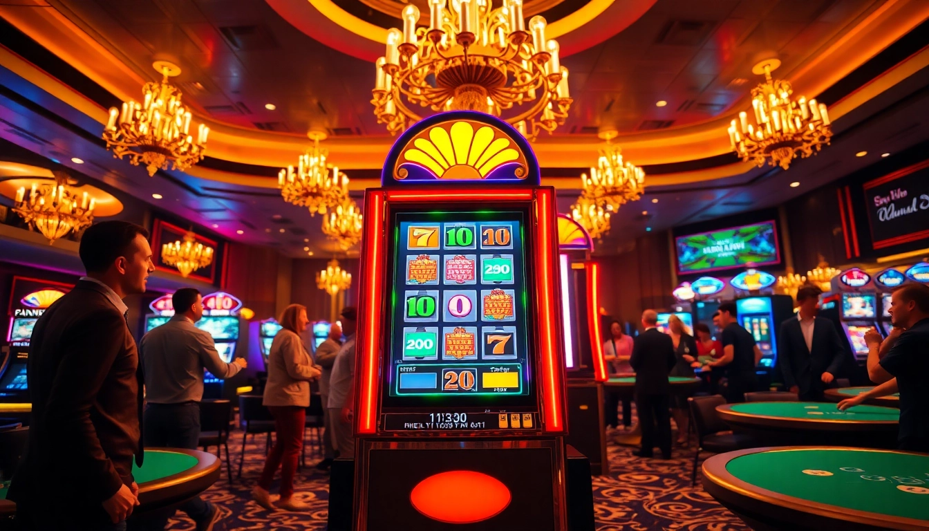 Spielen im neuen casino bonus ohne einzahlung bei einem aufregenden Spielautomaten.
