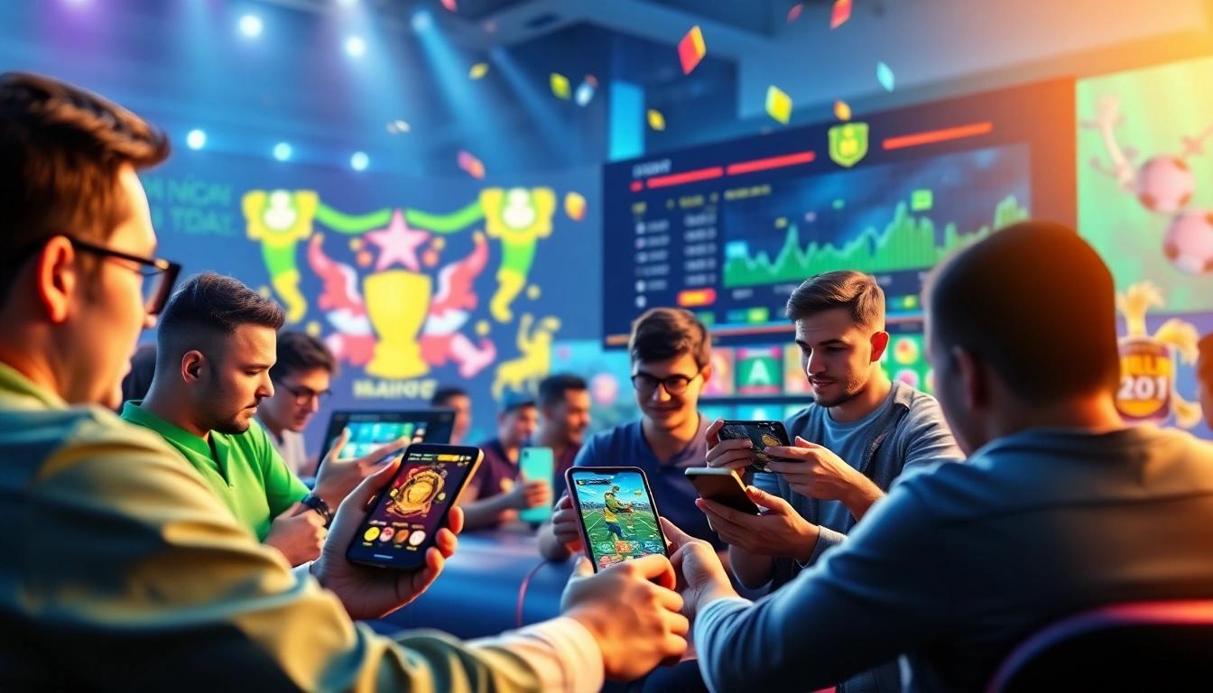 Winvn chính thức 2026 online gaming platform interface with diverse players and vibrant design.