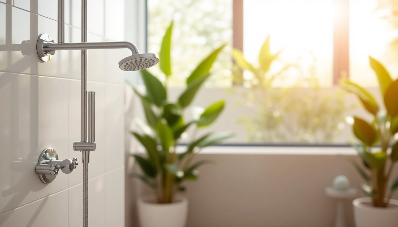 Enhance your bathroom experience with sunny shower USA featuring elegant design and modern fixtures.