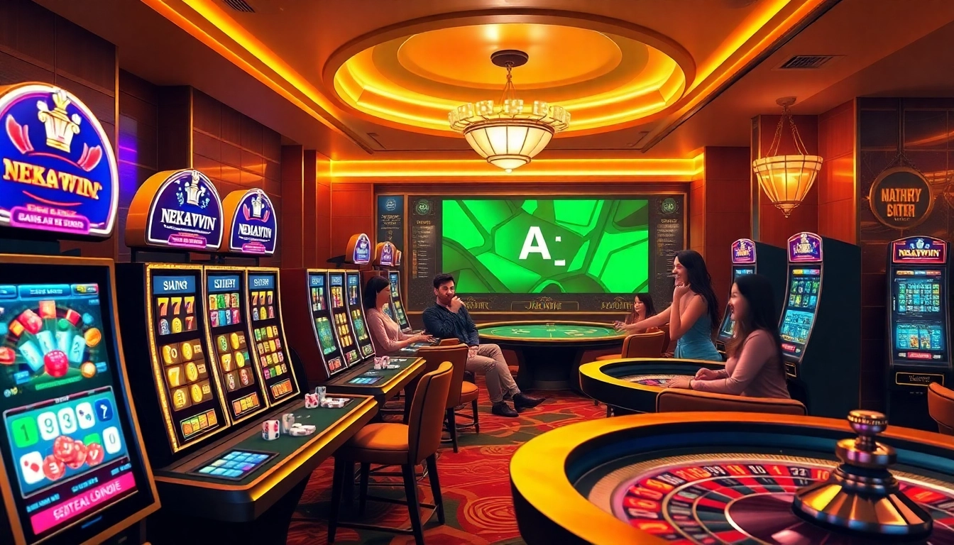 Experience thrilling gameplay at https://nekatwinofficial.com/ with vibrant slot machines and digital casino tables.