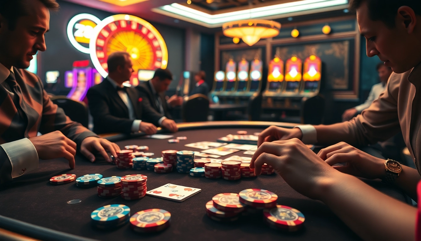 Experience the thrill of winning at trang chủ rr88 with an exciting poker game scene.