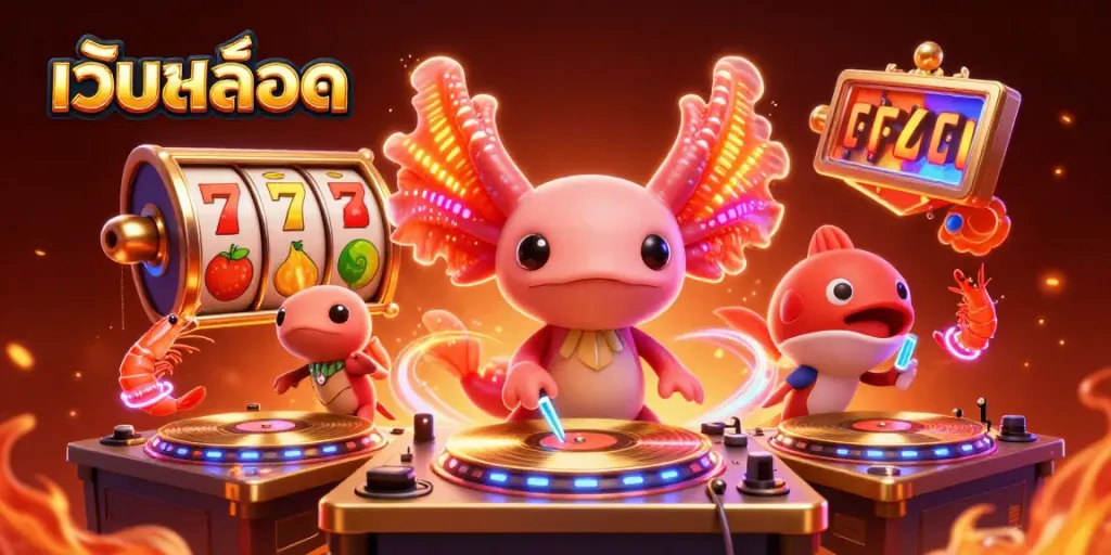 เกมสล็อตสุดมันส์ที่เว็บสล็อต ออกแบบด้วยศิลปะ 3D สุดพิเศษ