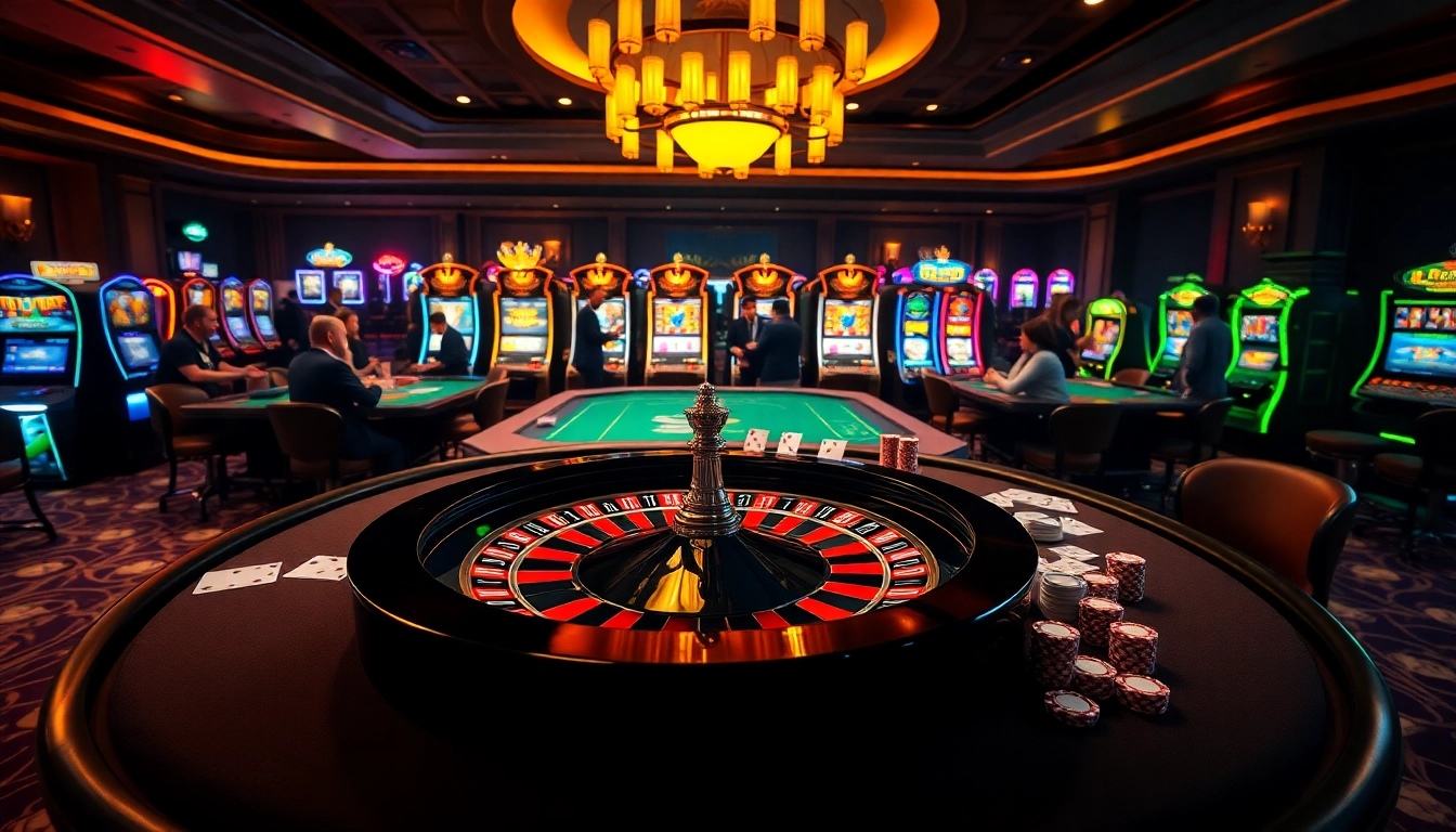 Engaging gamblers at the hidden wiki-inspired casino table with vibrant chips and cards.