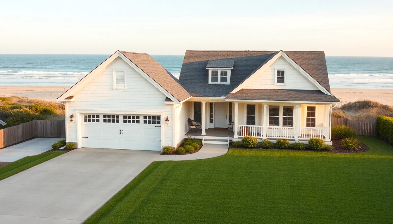 Enhance your Cape Cod home addition with a spacious attached garage design.