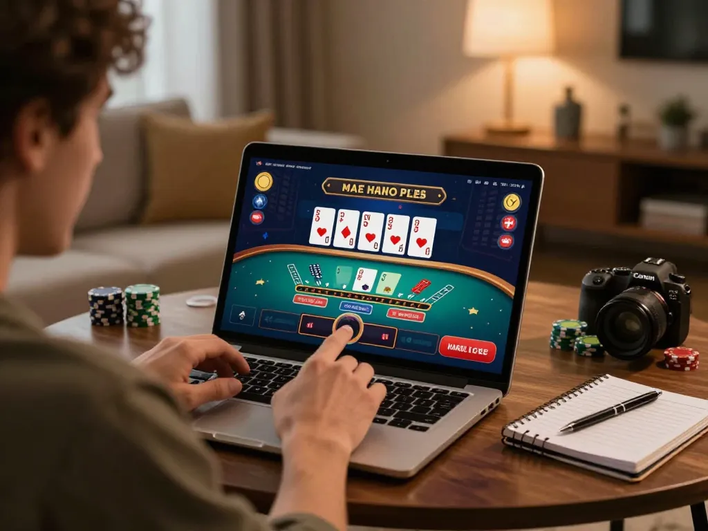 Engaging session with jagoan86 mobile app showcasing live dealer baccarat, emphasizing strategic gameplay.