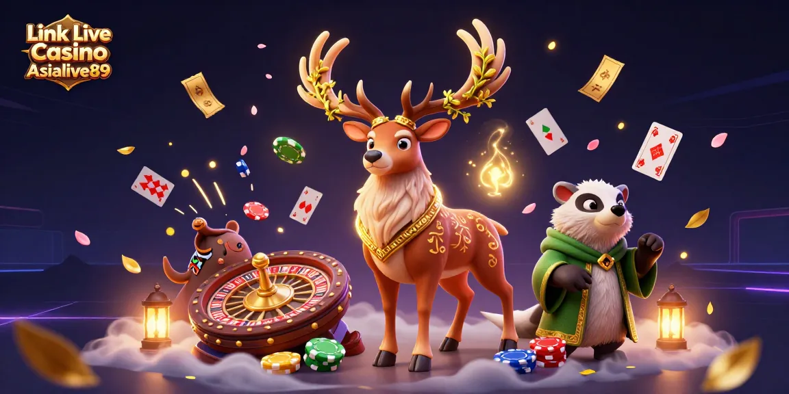 Experience thrilling gameplay with Link Live Casino Asialive89 featuring a dynamic casino scene.
