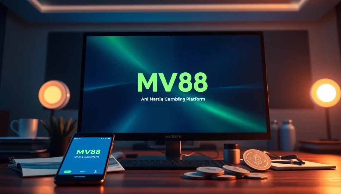 Experience the MV88 online gambling platform interface, showcasing secure USDT transactions and user-friendly design.
