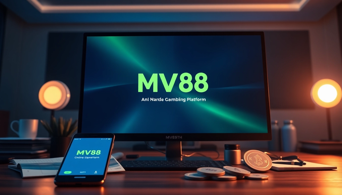 Experience the MV88 online gambling platform interface, showcasing secure USDT transactions and user-friendly design.