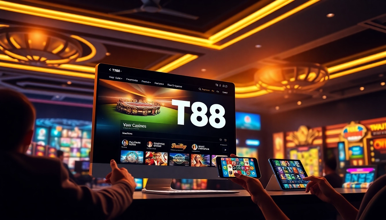 Experience TT88: A vibrant online gaming platform showcasing premier casino and betting options.