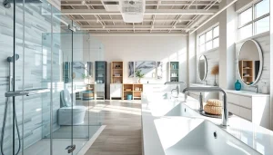 Sonni sanitär GmbH präsentiert hochwertige Badezimmerprodukte in modernem Design.