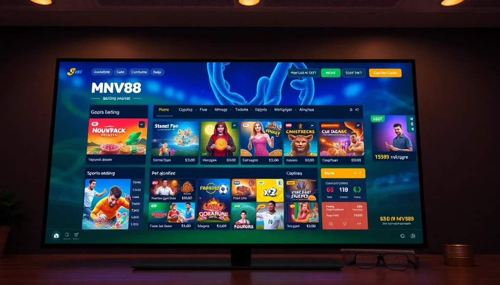 MV88 betting platform interface showing safe USDT transactions and exciting games.