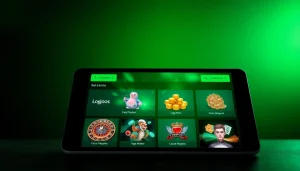 A interface de uma casa de apostas regulamentada exibindo jogos de cassino emocionantes e seguros na Bet dá Sorte.