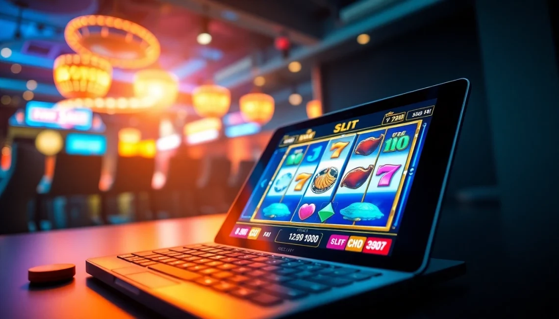 Engaging gaming scene with hoki138 pro slot experience on a modern device, highlighting excitement and reliability.