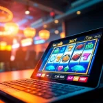 Engaging gaming scene with hoki138 pro slot experience on a modern device, highlighting excitement and reliability.