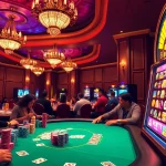Experience the vibrant atmosphere of excitement at 789BET casino's poker and slot games.