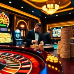 Experience the excitement of 789win13 with vibrant casino visuals featuring roulette and poker chips.
