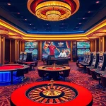 Win big with uu88 bet at a vibrant online casino featuring poker and roulette tables.
