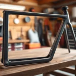 Showcase of pf940v2 frame kit on a workbench highlighting design elements.