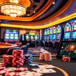 Experience the excitement of winning at 12bet with vibrant casino tables and lively players.