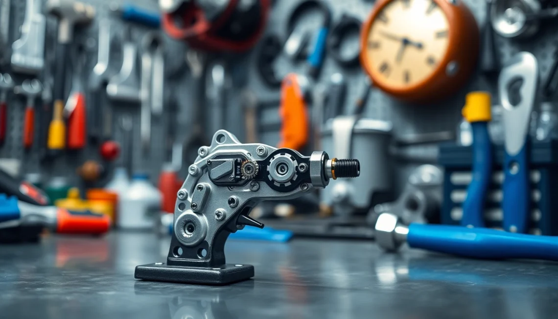 Showcasing wot trigger 3 position with detailed craftsmanship, set in a dynamic workshop environment.