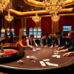 Engaging casino action highlighting a roulette table and players, related to https://kjc.football/ entertainment.