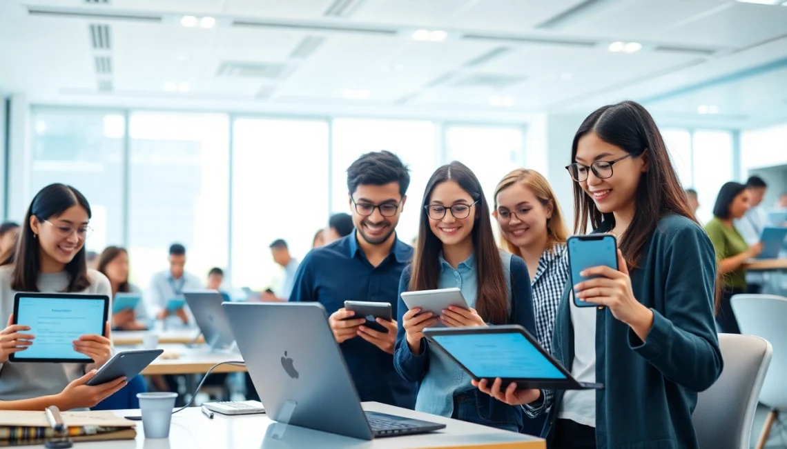 Youdao Dictionary enhances language learning for students and professionals in a bright, collaborative workspace.