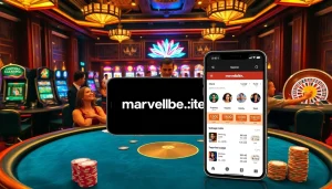 Engaging casino environment featuring https://marvelbet.site/ with poker and slot action for exciting gameplay.