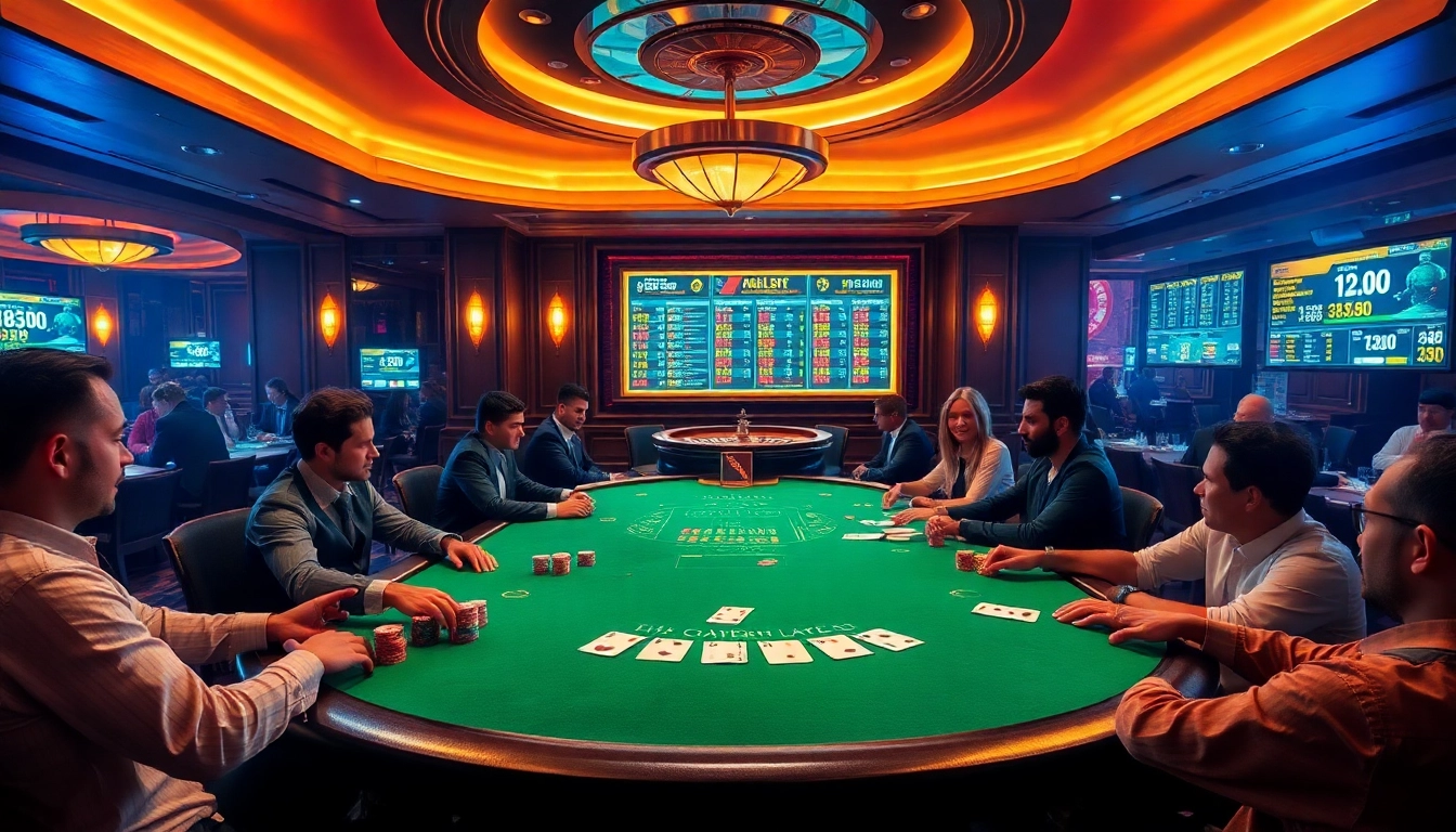 Experience high-stakes excitement at https://babu88.global/ with a luxurious blackjack table scene.
