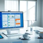 Efficient workspace showcasing WPS软件 interface for enhanced productivity.
