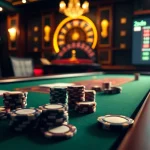Experience the thrill of live casino action with 7m poker tables and betting interfaces.