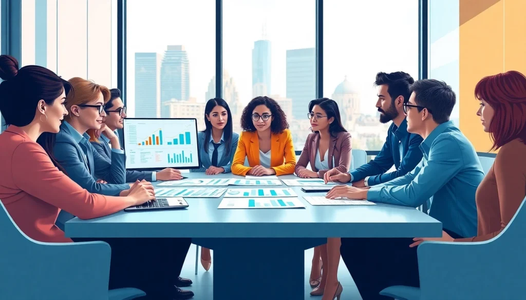 Analyze competitor pricing strategies in a collaborative business meeting setting.