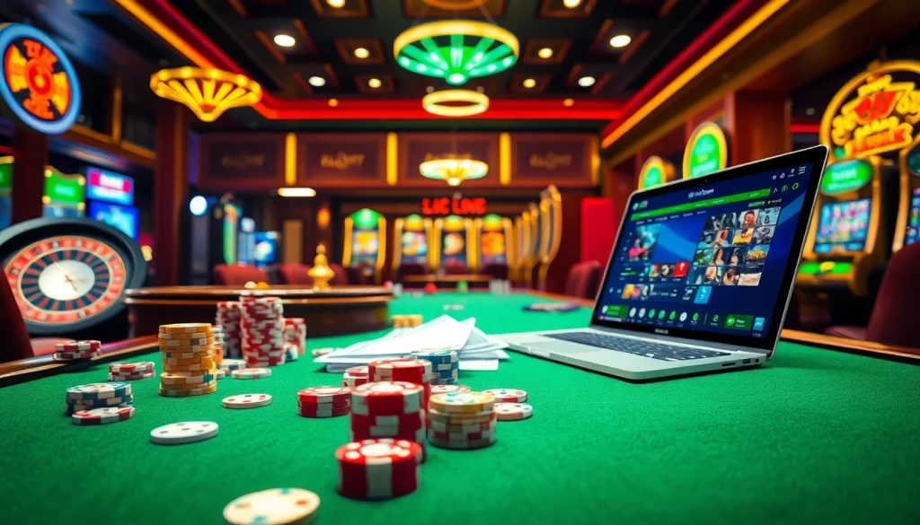 Experience the excitement of gambling at Trang chủ 32win with vibrant tables and thrilling games.