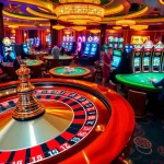 Players enjoying thrilling games at a luxurious casino featuring xx88, roulette, and poker tables.