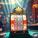 Rasakan sensasi demo slot Mahjong dalam suasana kasino yang dinamis, menampilkan kemewahan dan kegembiraan.