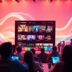 Explore engaging content on Lauthaitv with a vibrant digital interface showcasing diverse streaming options.