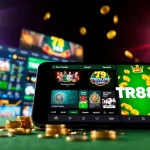 TR88 online betting platform interface showcasing exciting games and rewards.