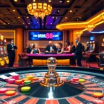 Engage with mm88.com by experiencing the excitement of a luxurious casino environment.